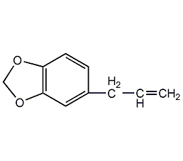 Safrole Structural Formula