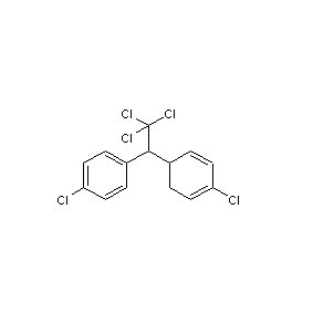 DDT structural formula